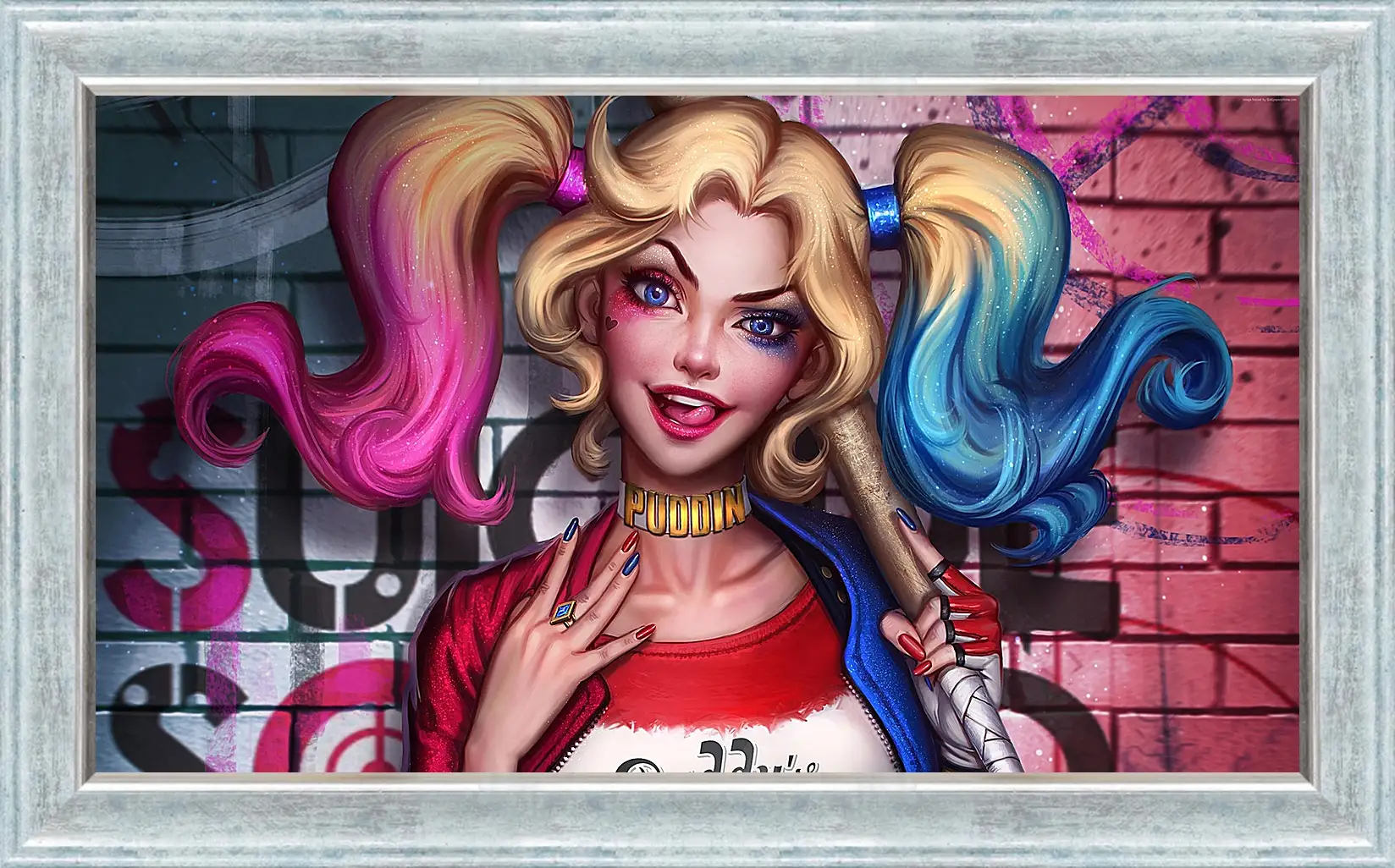 Картина в раме - Харли Квинн (Harley Quinn)