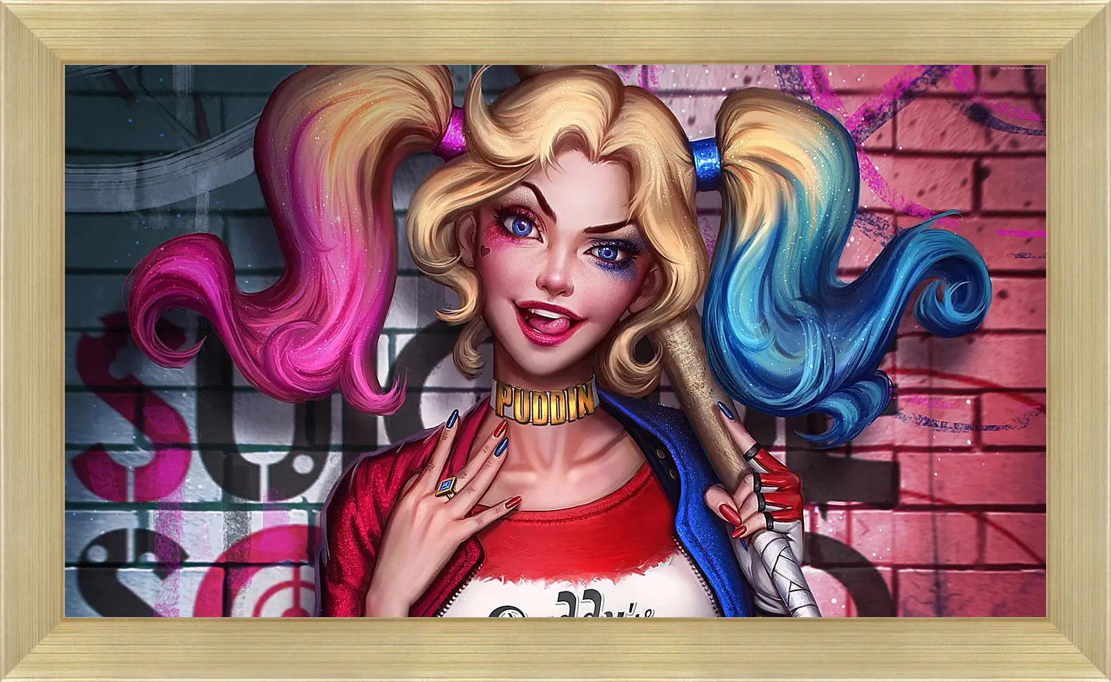 Картина в раме - Харли Квинн (Harley Quinn)