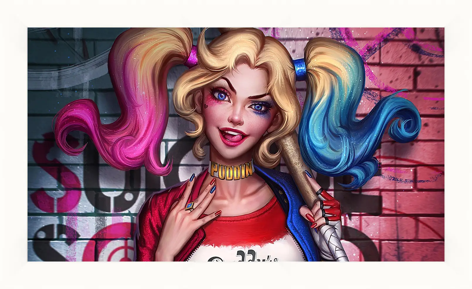 Картина в раме - Харли Квинн (Harley Quinn)