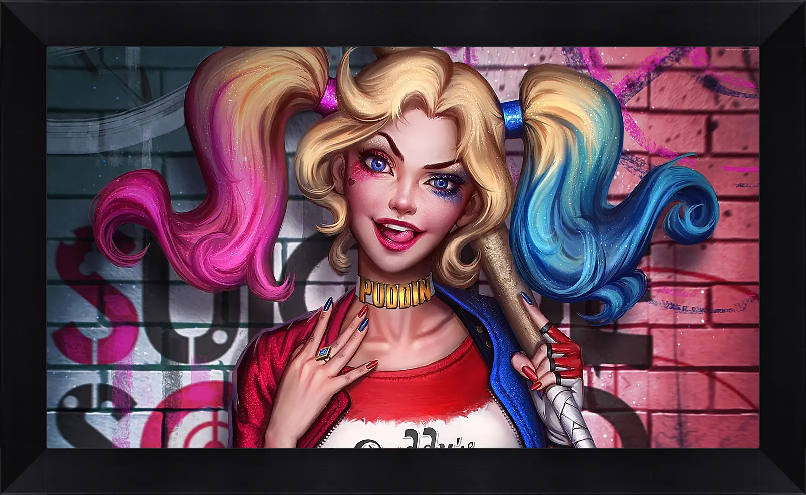 Картина в раме - Харли Квинн (Harley Quinn)