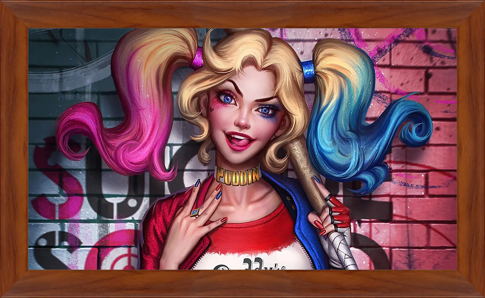 Картина в раме - Харли Квинн (Harley Quinn)