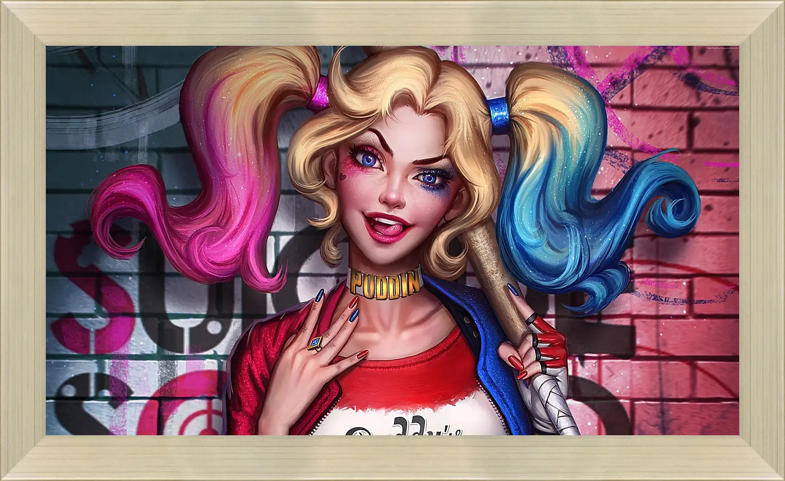 Картина в раме - Харли Квинн (Harley Quinn)