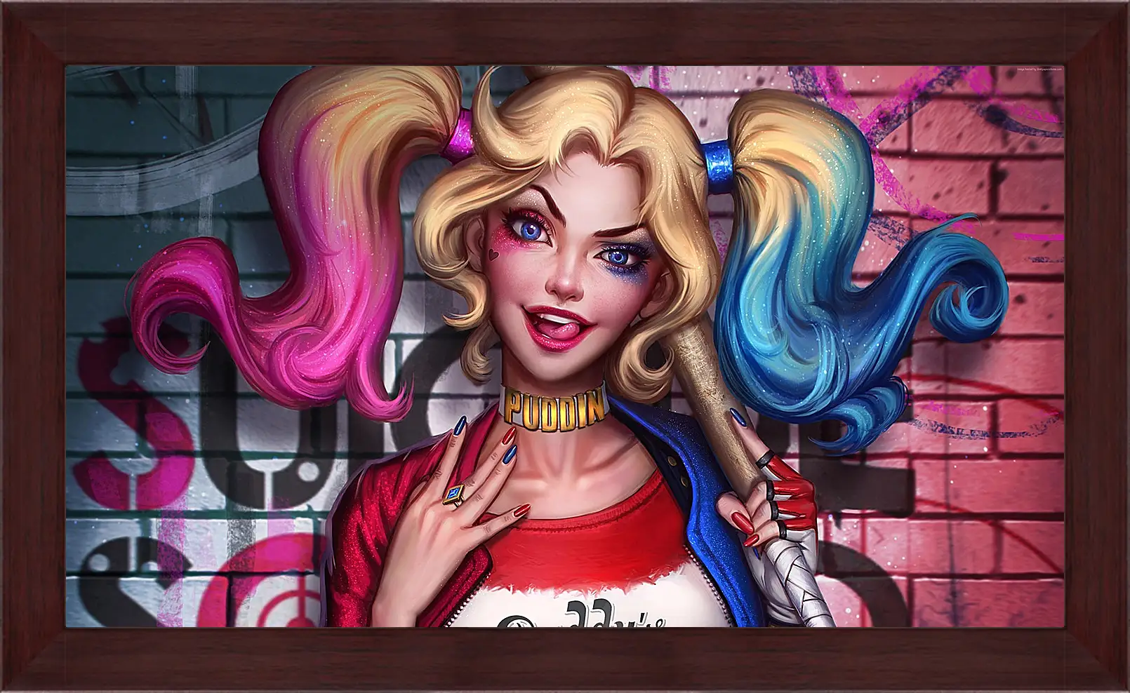 Картина в раме - Харли Квинн (Harley Quinn)