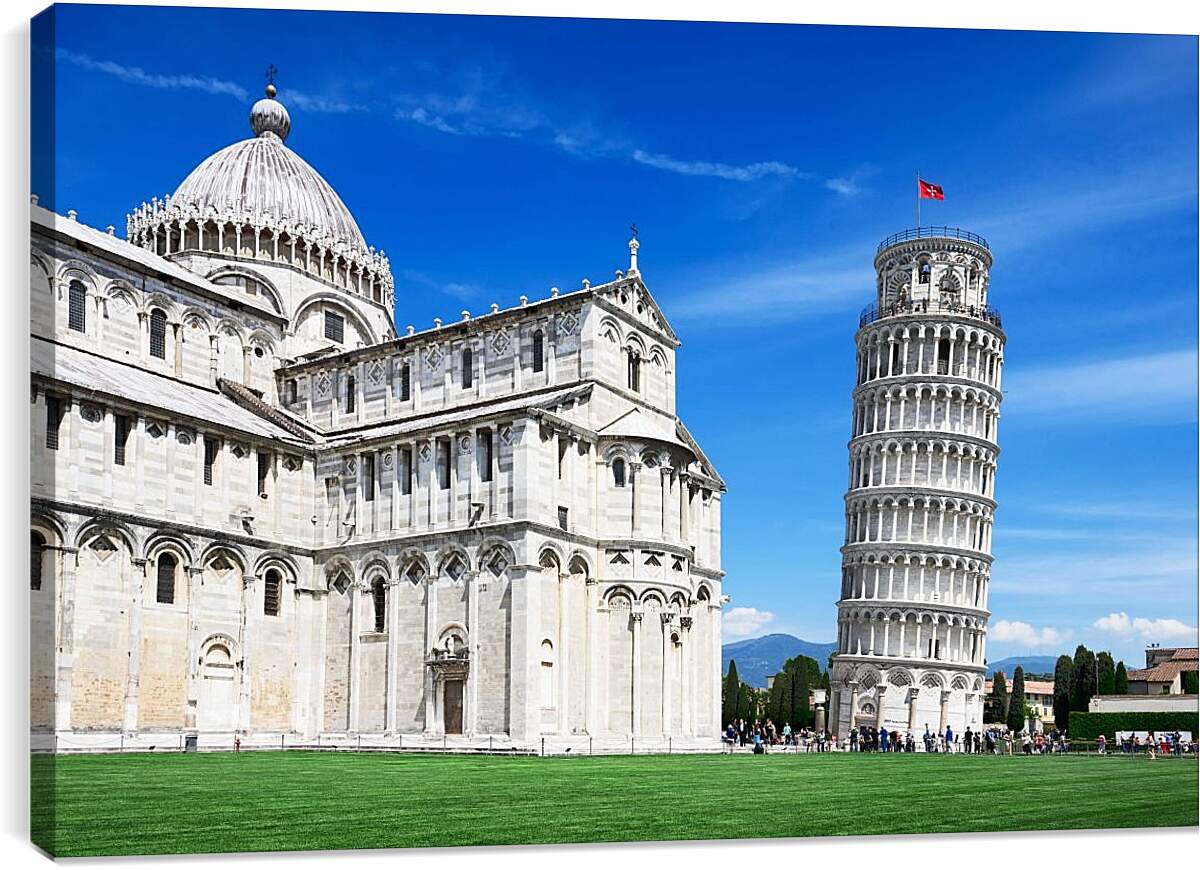 Постер и плакат - Пизанская башня 4. Италия