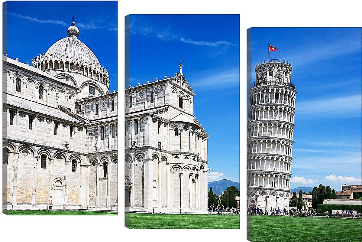 Модульная картина - Пизанская башня 4. Италия