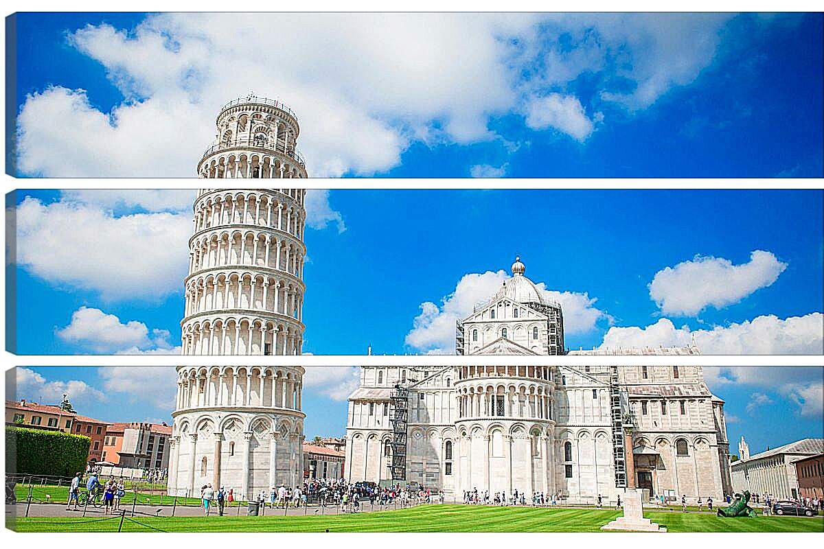 Модульная картина - Пизанская башня 3. Италия
