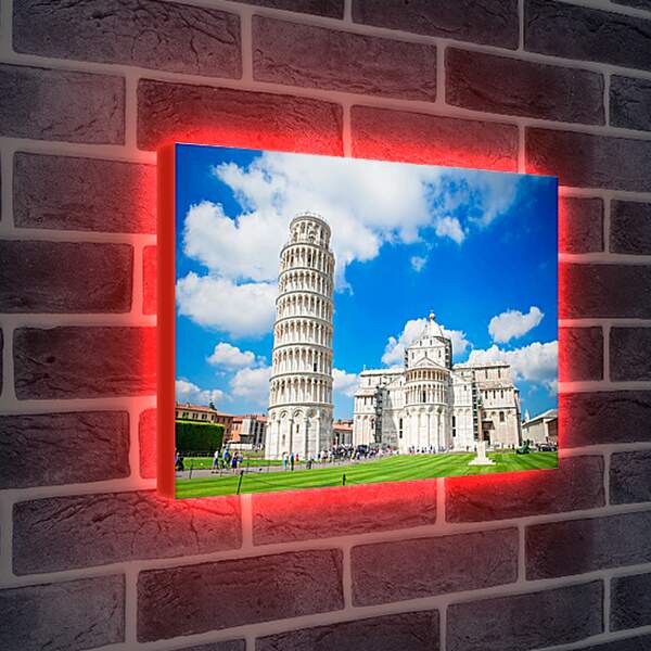 Лайтбокс световая панель - Пизанская башня 3. Италия