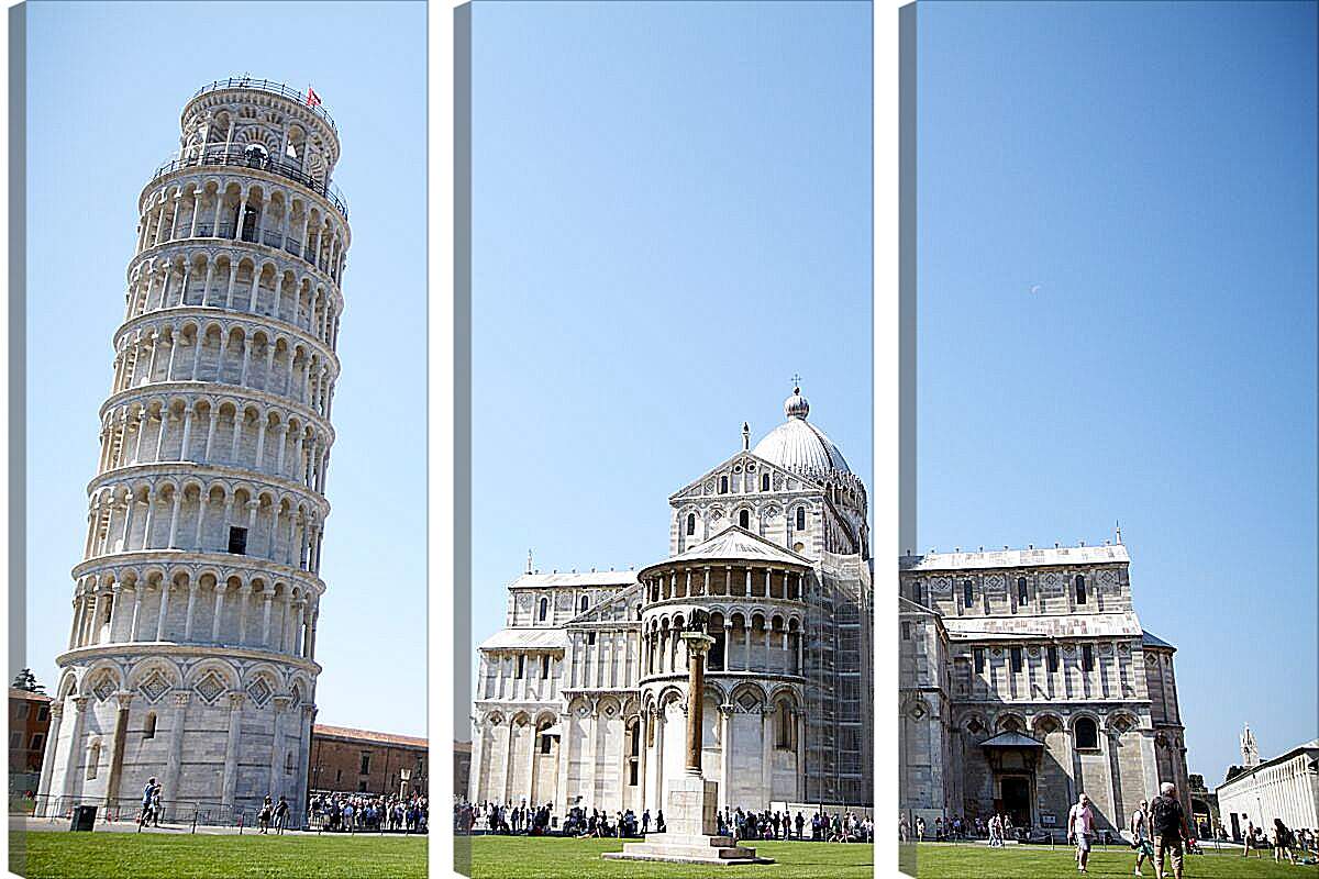 Модульная картина - Пизанская башня 2. Италия
