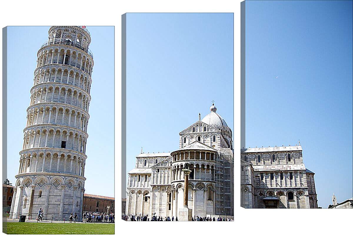 Модульная картина - Пизанская башня 2. Италия