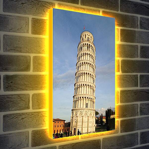 Лайтбокс световая панель - Пизанская башня 1. Италия