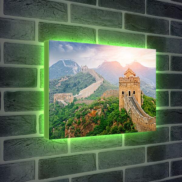 Лайтбокс световая панель - Великая Китайская стена 3