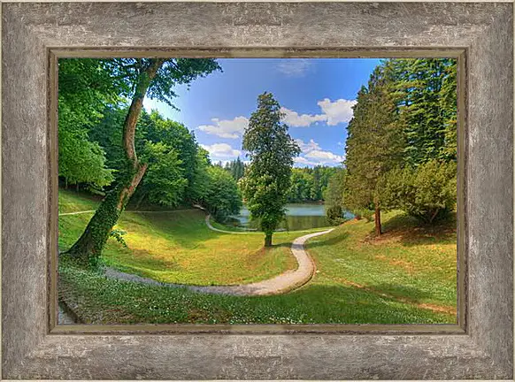 Картина в раме - Природа
