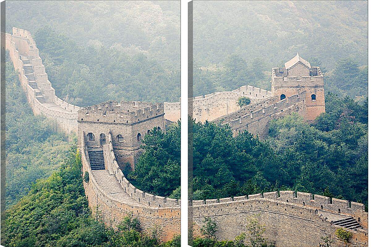 Модульная картина - Великая Китайская стена 2