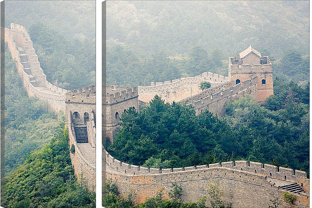 Модульная картина - Великая Китайская стена 2