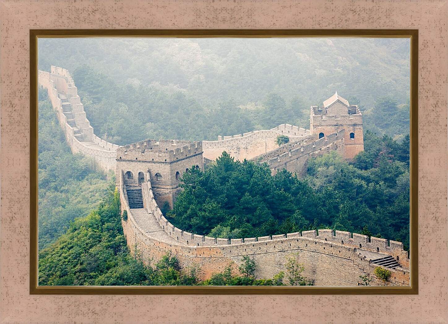 Картина в раме - Великая Китайская стена 2