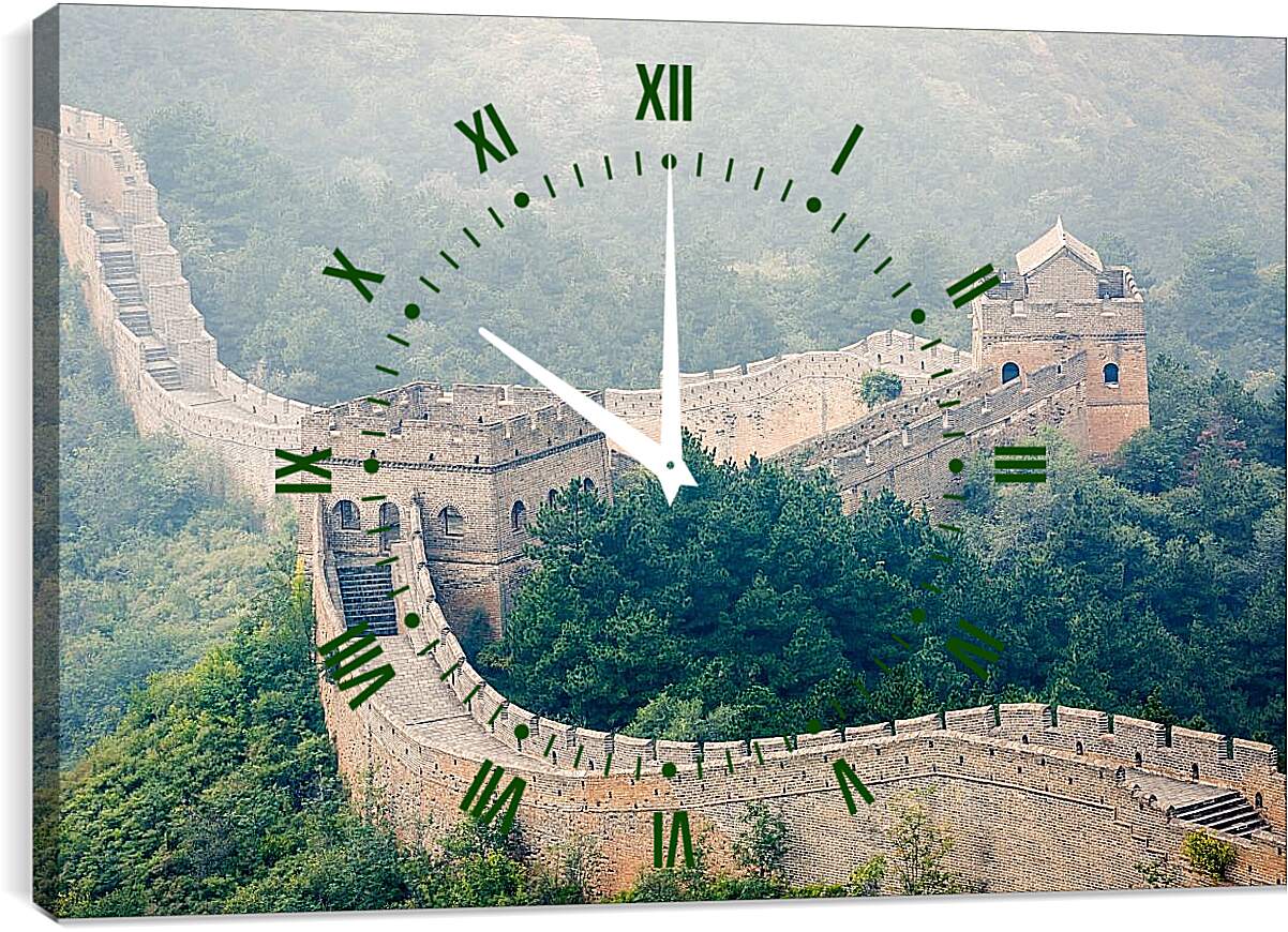 Часы картина - Великая Китайская стена 2