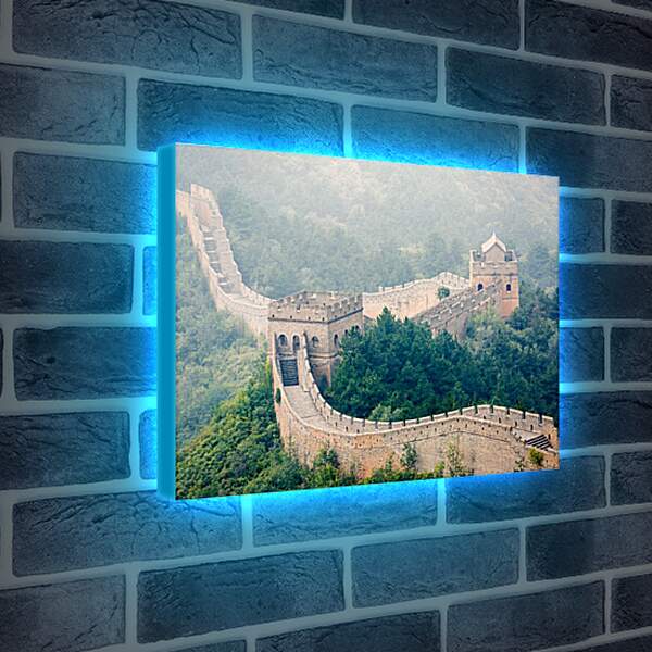 Лайтбокс световая панель - Великая Китайская стена 2