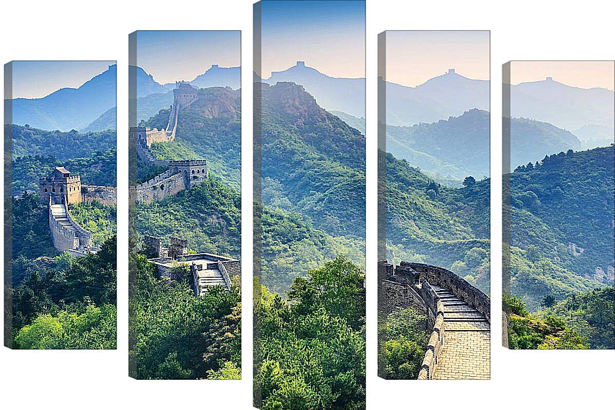 Модульная картина - Великая Китайская стена 1