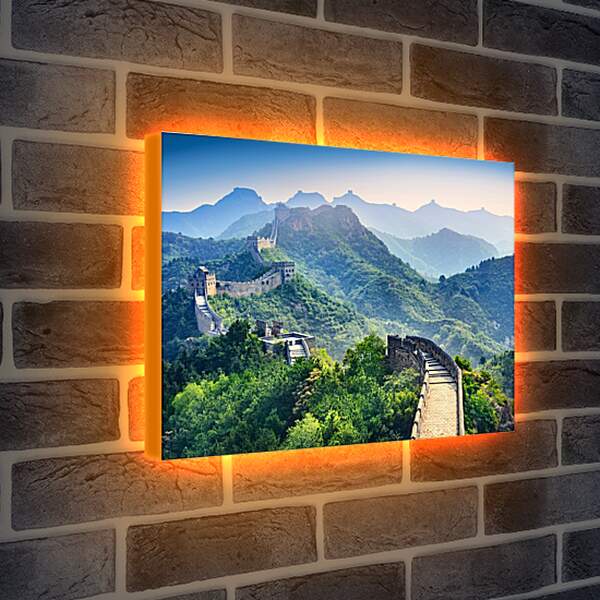 Лайтбокс световая панель - Великая Китайская стена 1