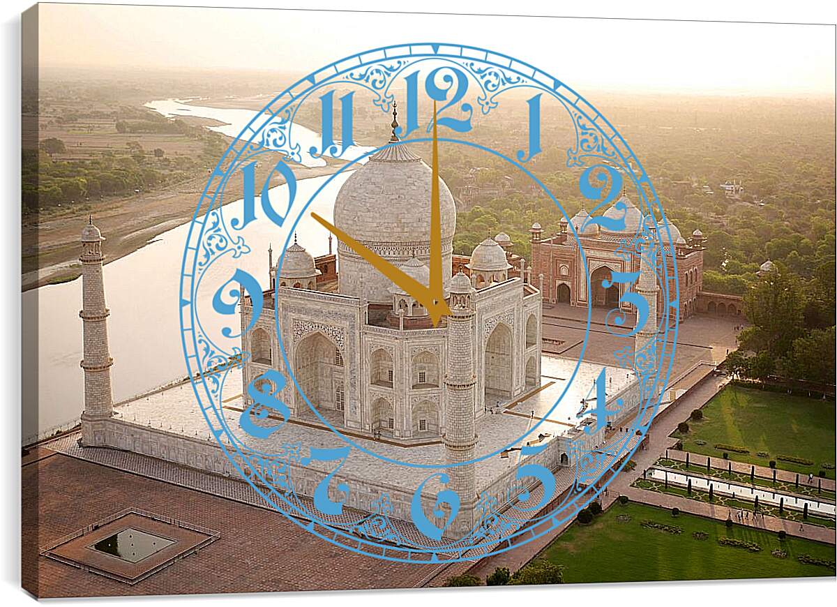 Часы картина - Тадж-Махал 5. Индия