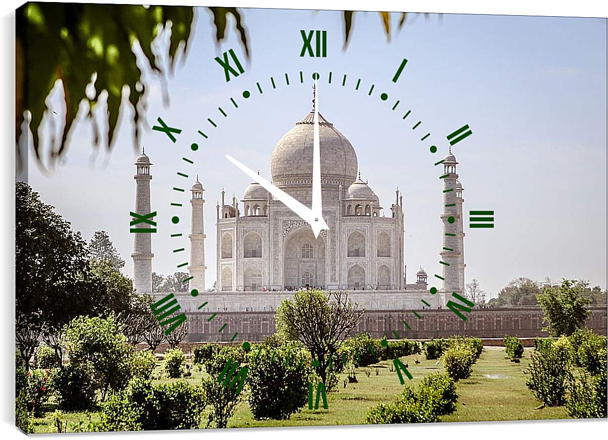 Часы картина - Тадж-Махал 4. Индия