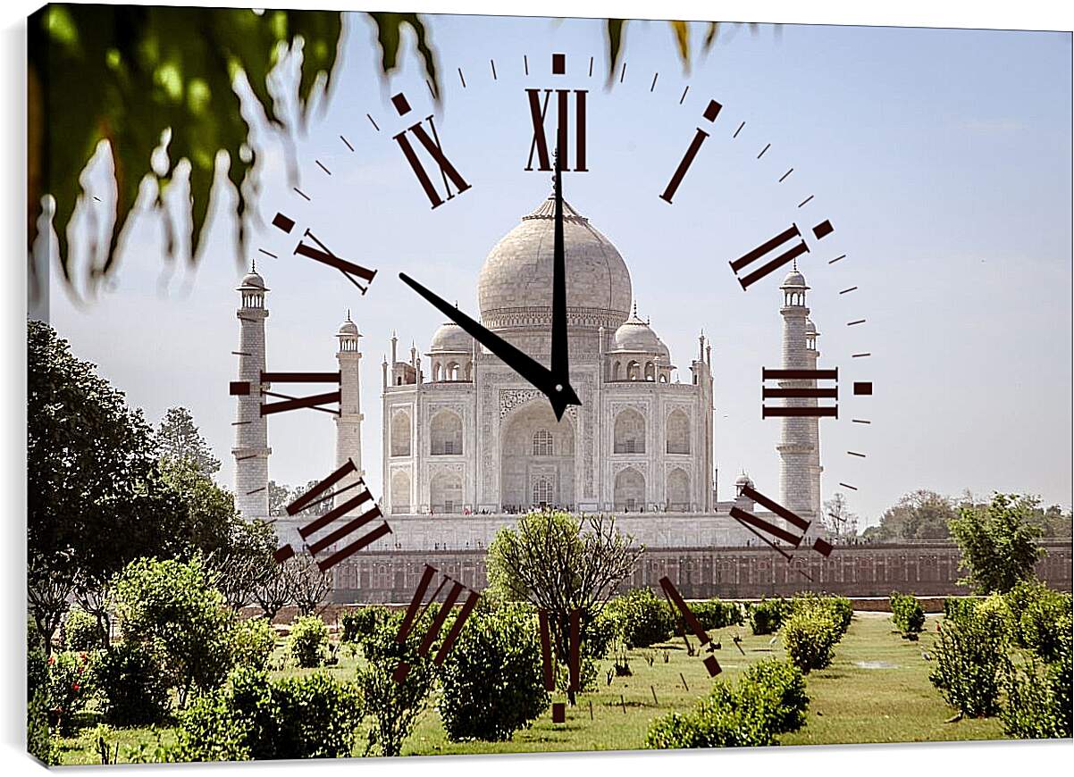 Часы картина - Тадж-Махал 4. Индия