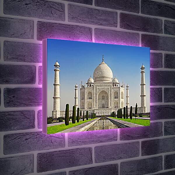 Лайтбокс световая панель - Тадж-Махал 3. Индия