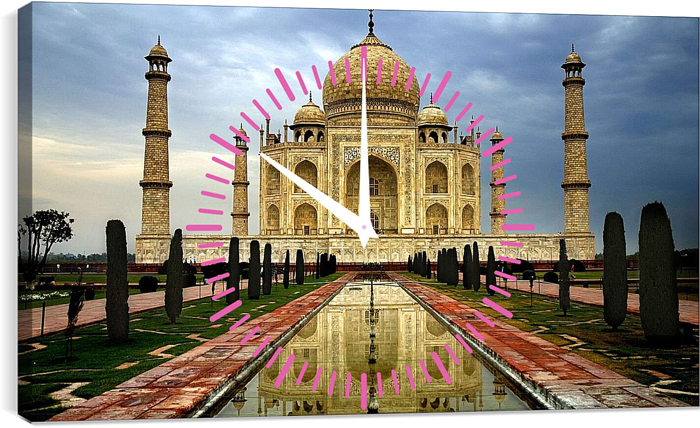 Часы картина - Тадж-Махал 1. Индия
