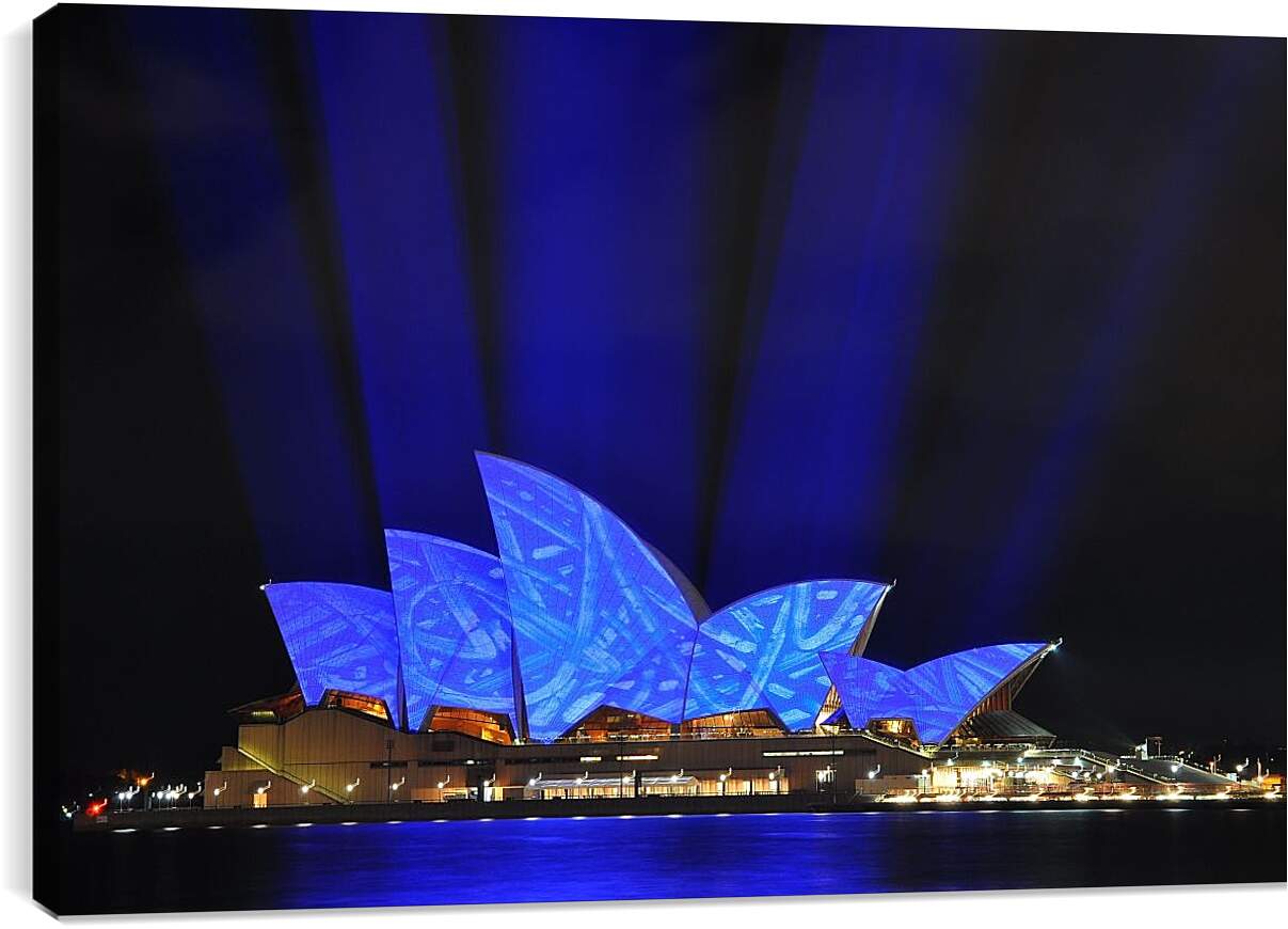 Постер и плакат - Сиднейский оперный театр 6. Австралия