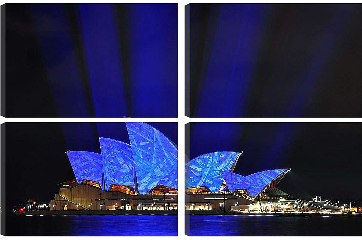 Модульная картина - Сиднейский оперный театр 6. Австралия