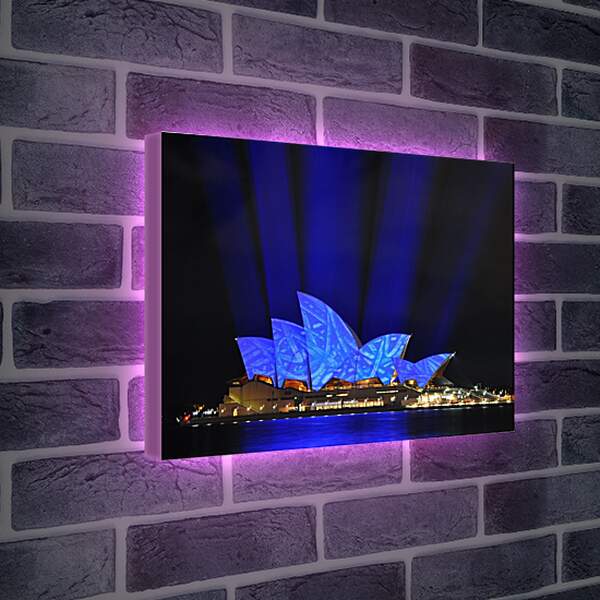 Лайтбокс световая панель - Сиднейский оперный театр 6. Австралия