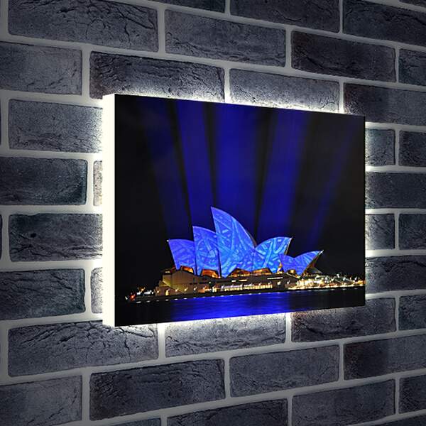 Лайтбокс световая панель - Сиднейский оперный театр 6. Австралия