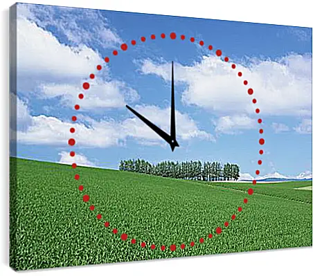 Часы картина - Природа
