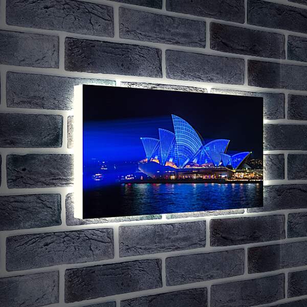 Лайтбокс световая панель - Сиднейский оперный театр 5. Австралия