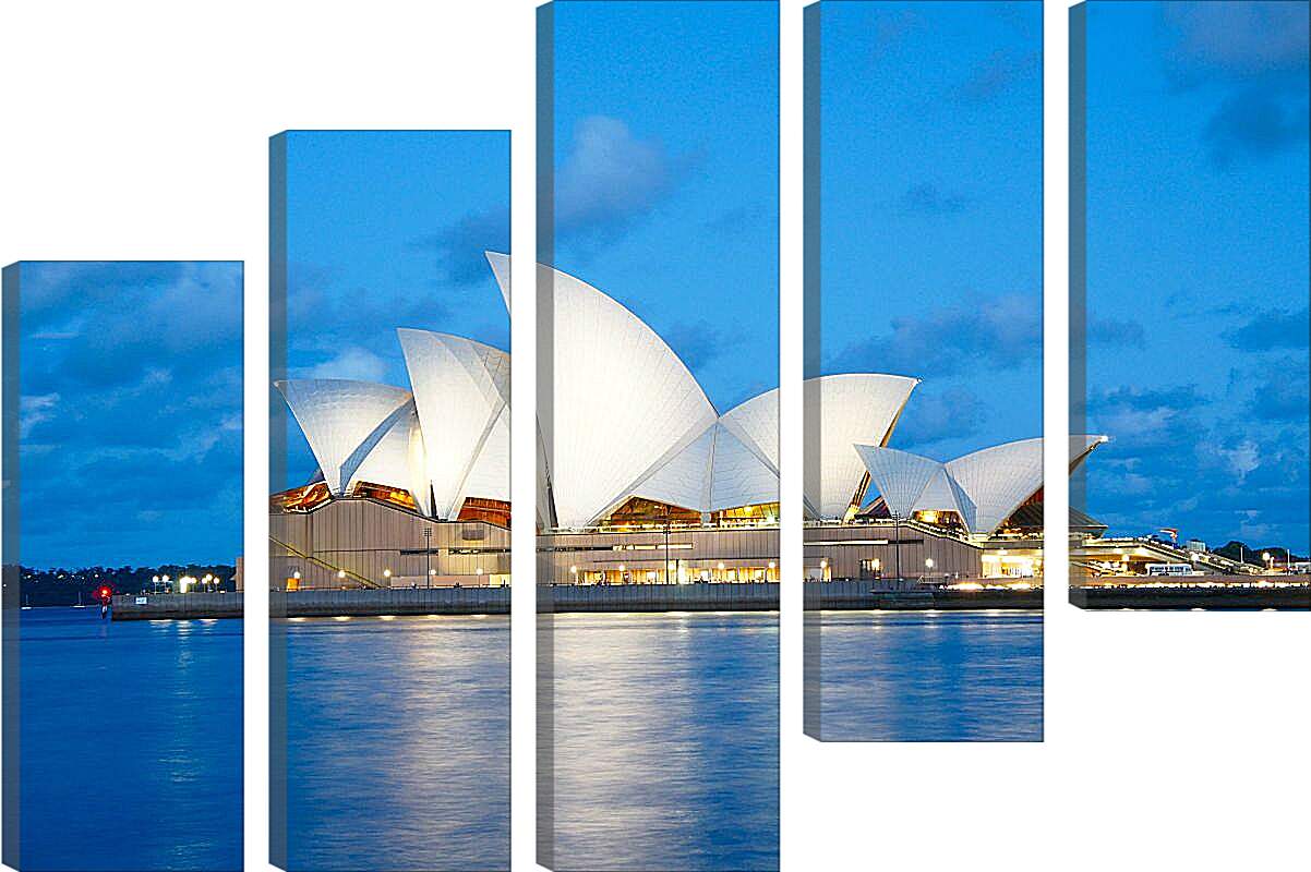 Модульная картина - Сиднейский оперный театр 4. Австралия