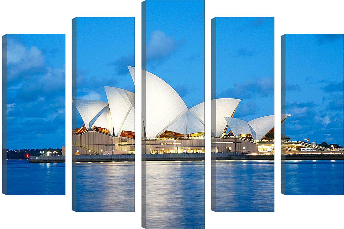 Модульная картина - Сиднейский оперный театр 4. Австралия
