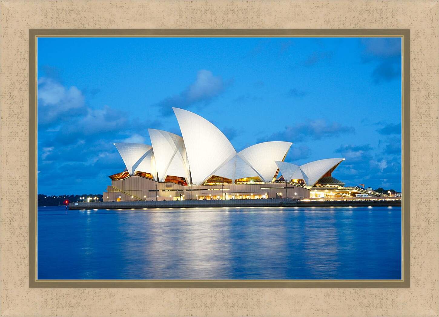 Картина в раме - Сиднейский оперный театр 4. Австралия