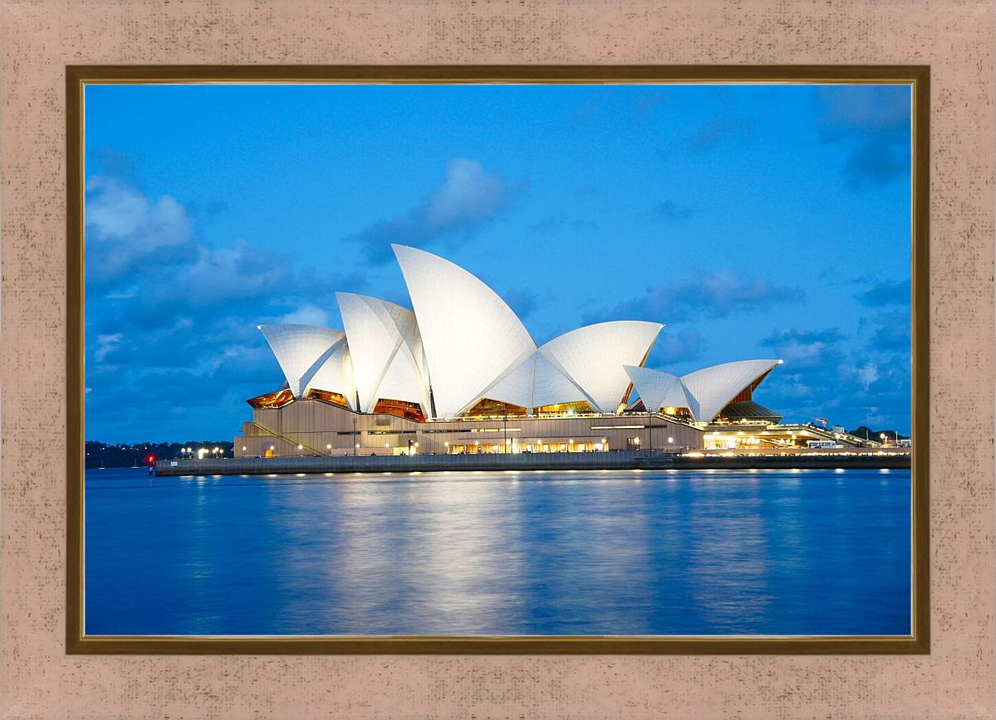 Картина в раме - Сиднейский оперный театр 4. Австралия