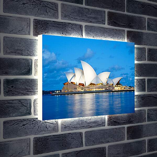 Лайтбокс световая панель - Сиднейский оперный театр 4. Австралия