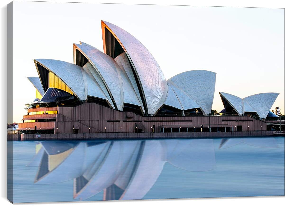 Постер и плакат - Сиднейский оперный театр 3. Австралия