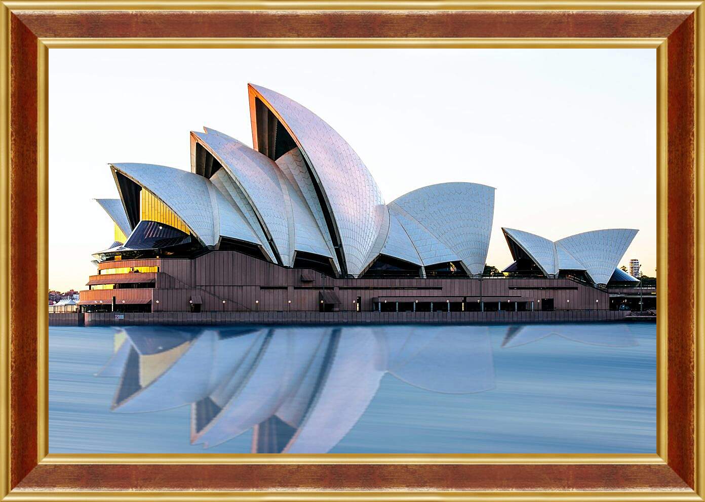 Картина в раме - Сиднейский оперный театр 3. Австралия