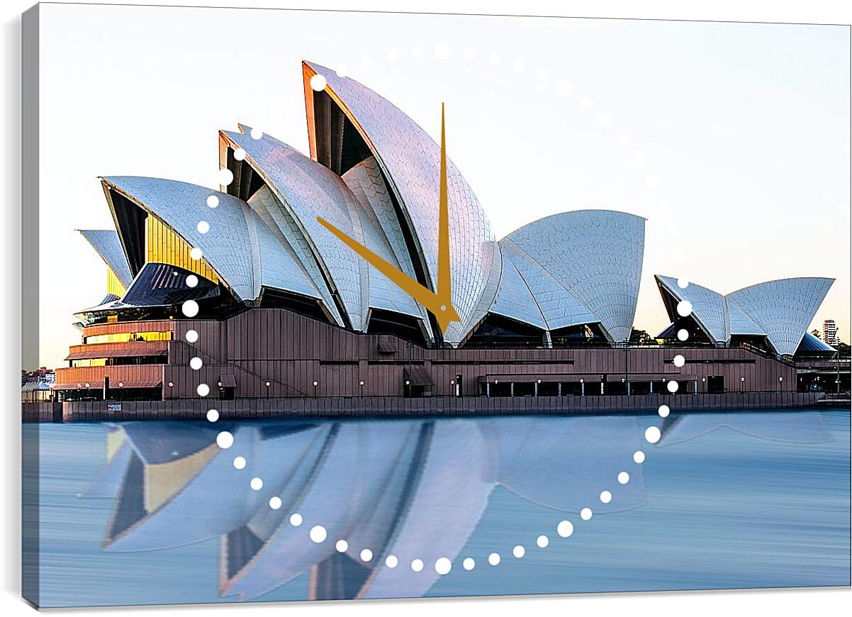 Часы картина - Сиднейский оперный театр 3. Австралия
