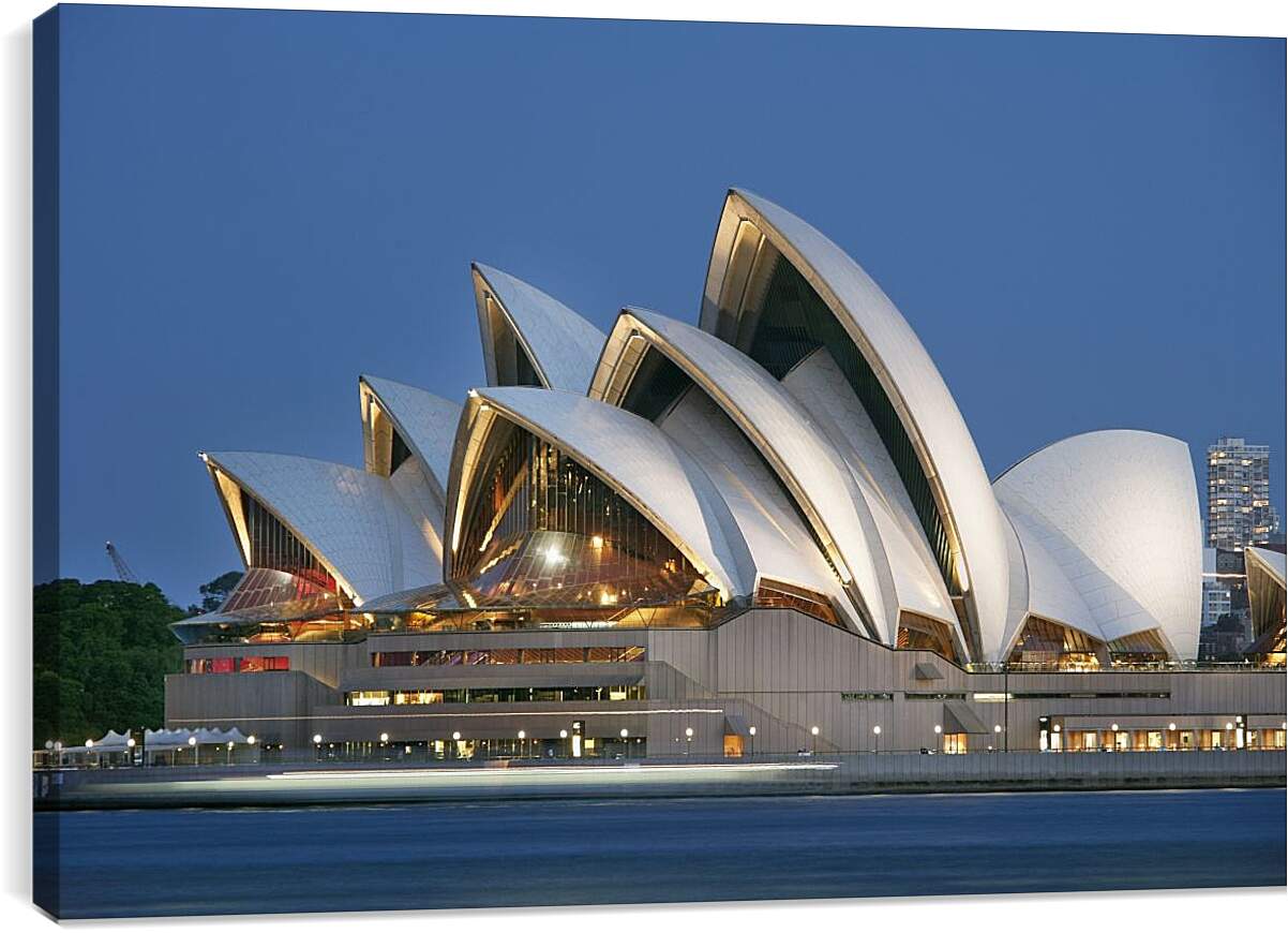 Постер и плакат - Сиднейский оперный театр 2. Австралия