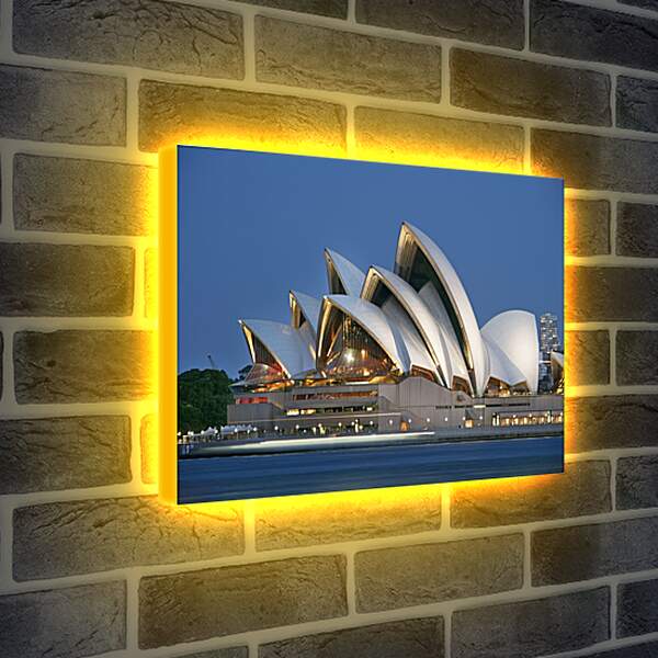 Лайтбокс световая панель - Сиднейский оперный театр 2. Австралия