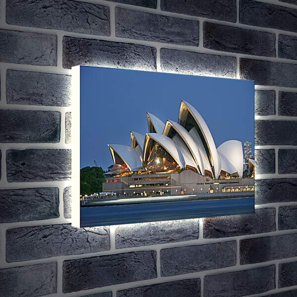 Лайтбокс световая панель - Сиднейский оперный театр 2. Австралия