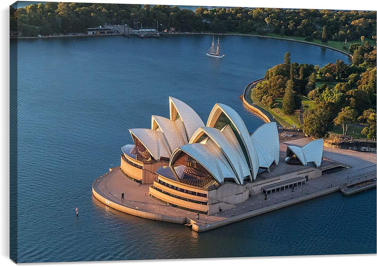Постер и плакат - Сиднейский оперный театр 1. Австралия