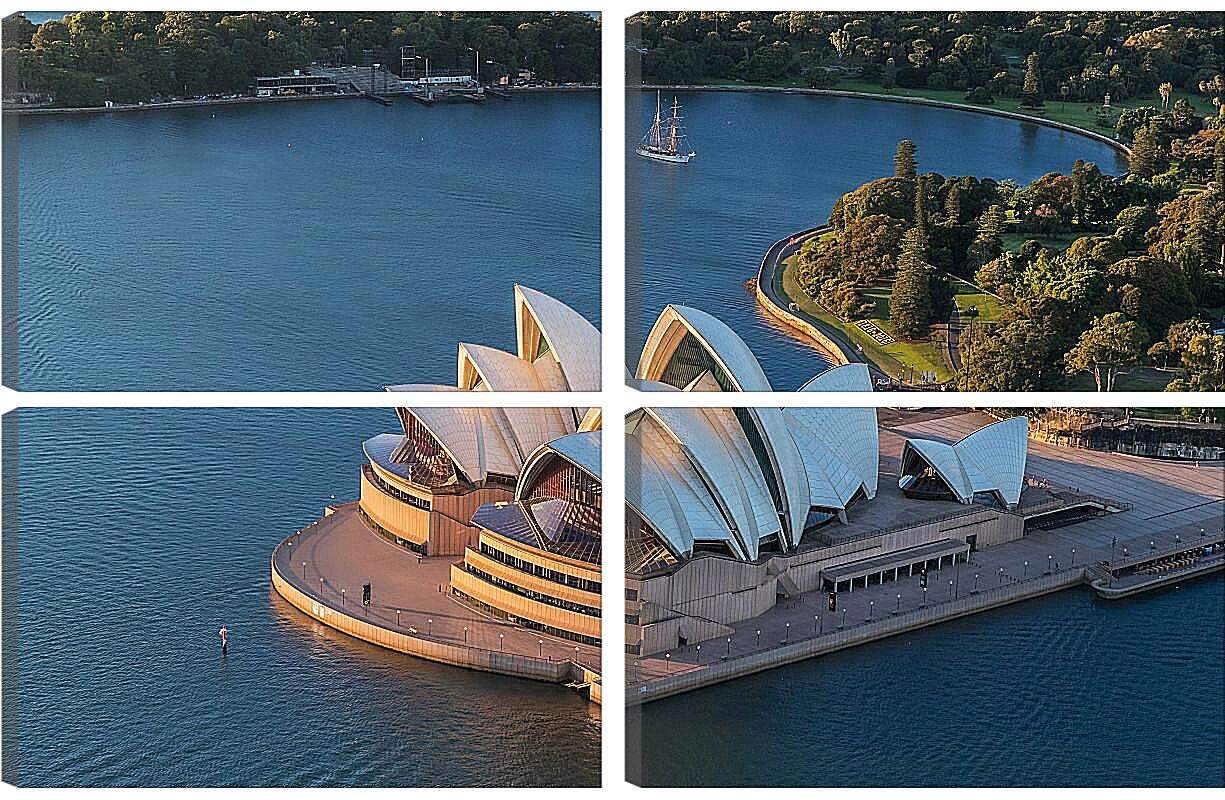Модульная картина - Сиднейский оперный театр 1. Австралия