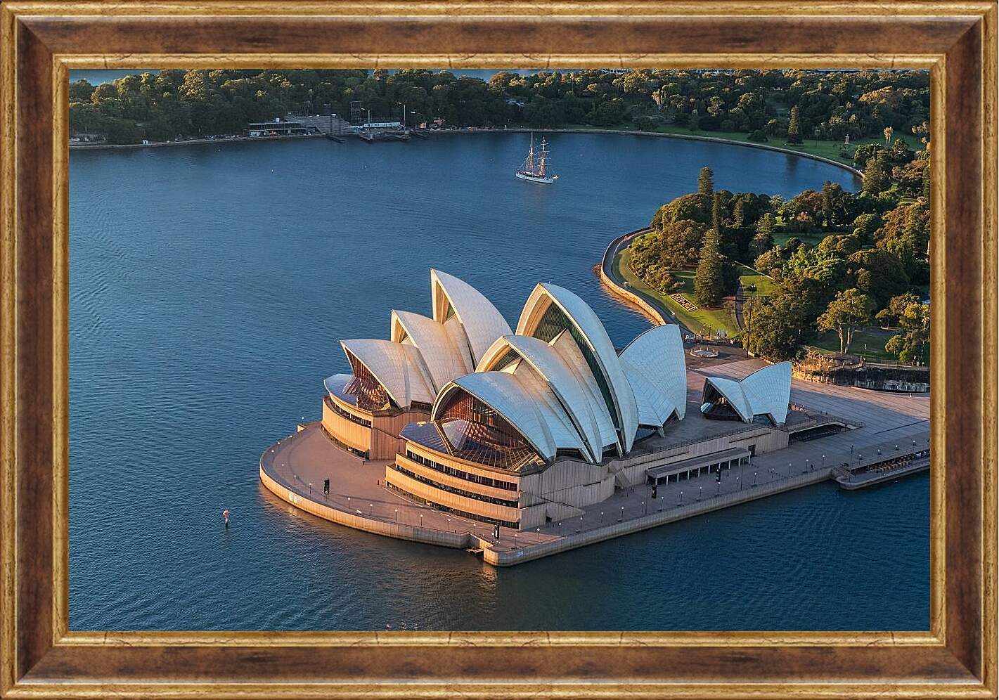 Картина в раме - Сиднейский оперный театр 1. Австралия