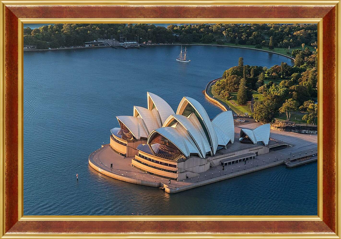 Картина в раме - Сиднейский оперный театр 1. Австралия