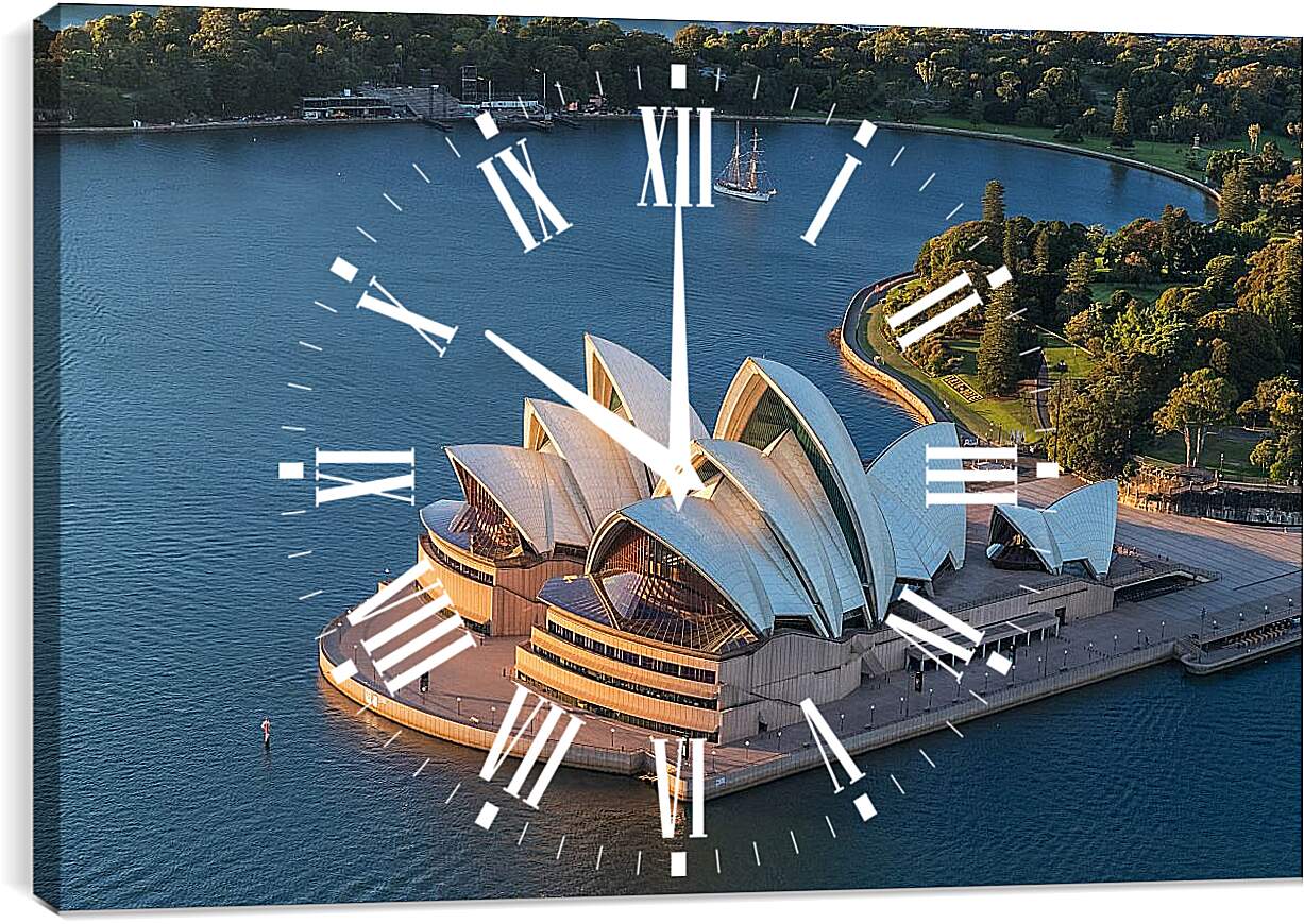 Часы картина - Сиднейский оперный театр 1. Австралия